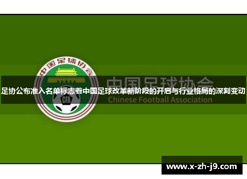 足协公布准入名单标志着中国足球改革新阶段的开启与行业格局的深刻变动